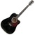Kay K536E-BK Acoustic-Electric Guitar