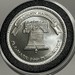 1986 Life Liberty Happiness 1 OZ Silver Round