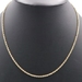 Classic 14KT Yellow Gold 2.4mm High Shine Rope Chain Necklace 20 1/2" - 9.49g