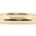 Women's 14KT Yellow Gold Estate High Shine 6.1mm Polished 7.5" Bangle Bracelet 