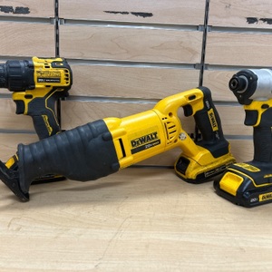 Dewalt 3 Piece 20V Lithium Ion Tool Combo