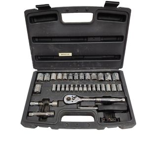 Stanley 1/4" & 3/8" Socket Set - 40 Piece
