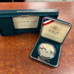 United States Botanic Garden 1 OZ Silver Proof