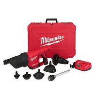 Milwaukee 2572B-21 Airsnake M12 Drain Cleaning Air Gun Kit