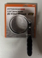 Pittsburgh 3-3/4" Swivel Handle Oil Filter Wrench 