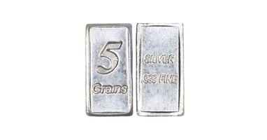 5 Grain Silver Bar 
