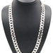 High Shine Sterling Silver (925) 13.3mm Heavy Curb Chain Necklace 24" - 102.17g