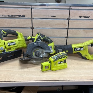 Ryobi 18V Lithium Ion 3 Piece Combo Kit