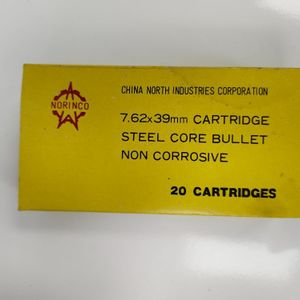 Norinco 7.62X39 Steel Core 