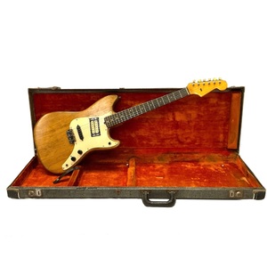 Fender Duo-Sonic Vintage 1971 Modified Natural Finish Electric Guitar With Case