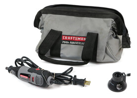 Craftsman 75th Anniversary Corded Rotary Tool with matching Bag