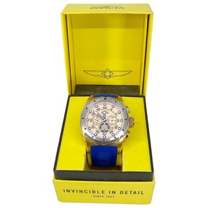 Invicta Model 20307 Speedway 50mm Men's Watch With Blue Silicone Band and Box