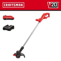 CRAFTSMAN V20 20-volt max 10-in Straight Shaft Battery String Trimmer 2 Ah (Batt