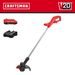 CRAFTSMAN V20 20-volt max 10-in Straight Shaft Battery String Trimmer 2 Ah (Batt