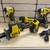 Dewalt 20V Lithium Ion Combo Kit With 2 Chargers and 10 Batteries