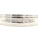 Men's 0.12 Ctw Round Diamond 10KT White Gold Channel Wedding Band Ring 2.83g