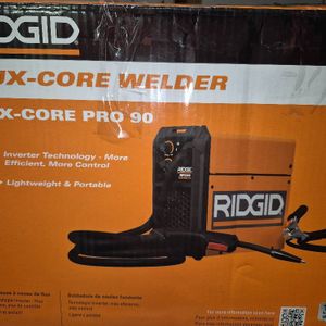 RIDGID 90 Amp 120-Volt Flux Core Welder Feed Welder NO REGULATOR Model RFC90
