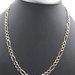 High Shine 10KT Yellow Gold 6.7mm Classic Figaro Chain Necklace 22" - 21.67g