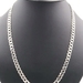 High Shine Heavy Sterling Silver 7.2mm Italy Curb Link Necklace 24" KA1772 31.9g