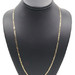High Shine 10KT Yellow Gold 2.5mm Thin Flat Mariner Chain Necklace 24" - 4.21g