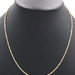 Classic 10KT Yellow Gold 2.2mm High Shine Rope Chain Necklace 21.5" - 5.14 Grams