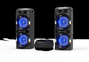 IQ Professional IQ-5500DJBT Home Stereo Party System