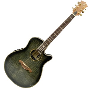 Joshua JAE-750 Green Burst Finish Acoustic Electric Guitar