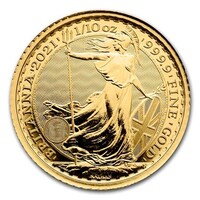 2021 Brittania 1/10 OZ Gold Round