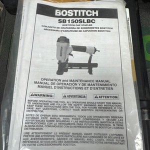Bostitch SB150SLBC / CAP STAPLER
