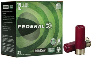 Federal Ballisticlean Frangible 12 Gauge Ammo 2-3/4” 00 Buckshot 9 Pellets