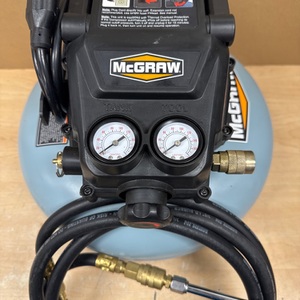 MCGRAW 57567 3 GALLON PANCAKE AIR COMPRESSOR
