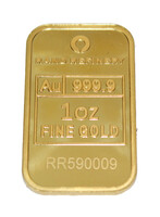 Rand refinery 1 oz 999.9 Gold bar