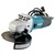 Makita 9557NB 4-1/2" Corded Teal Color Angle Grinder with AC/DC Switch