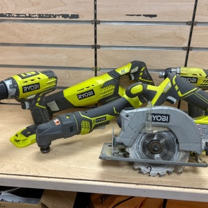 Ryobi 5 Piece 18V Lithium Ion Combo Kit