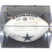 Dak Prescott Autographed football in display COA Fanatics
