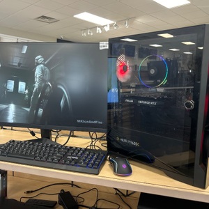 Asus Custom Built Gaming PC W/27" LG Monitor