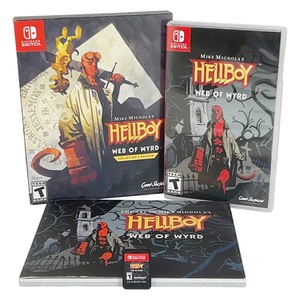 Nintendo Switch Mike Mignola's Hellboy Web of Wyrd Collector's Edition Game 