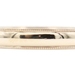 High Shine 10KT Yellow Gold 4mm Milgrain Wedding Band Ring Size 8 - 2.44 Grams
