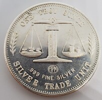 Silver Trade Unit 1 OZ Silver Round