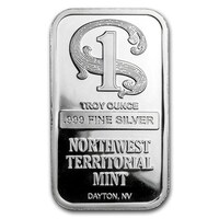 Northwest Territorial Mint 1 OZ Silver Bar