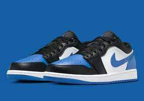 Nike Air Jordan 1 Low SE Alternate Royal Toe (GS) Size 7Y