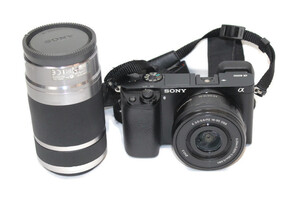 Sony a6000 Mirrorless Camera with 2 Lenses