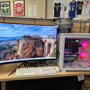 Skytech Gaming PC Geforce RTX4070 Graphics Card, 32GB Ram, 32" Monitor