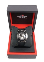 Tissot T-Race Anthracite Dial 43mm Stainless Steel Quartz Wristwatch T115417A