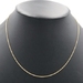 Classic High Shine 14KT Yellow Gold 1.2mm Wide Rope Chain Necklace 19" - 2.95g