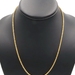 Heavy Estate 22KT Yellow Gold (916) 2.1mm Classic Rope Chain Necklace 19" 13.08g