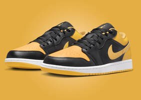 Nike Air Jordan 1 Low Yellow Ochre (GS) Size 7Y