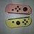 NINTENDO JOYCONS PASTEL YELLOW/PINK REPLACEMENT