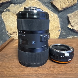 SIGMA 18-35MM LENS