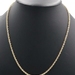 Classic 14KT Yellow Gold 2.8mm High Shine Rope Chain Necklace 21.5" - 3.61 Grams
